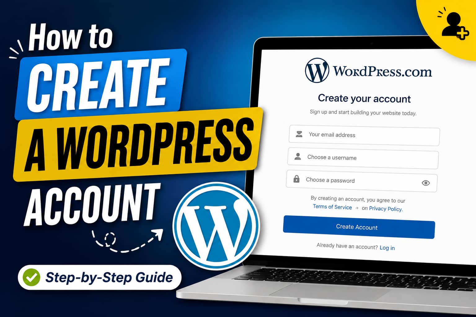 Create WordPress Account
