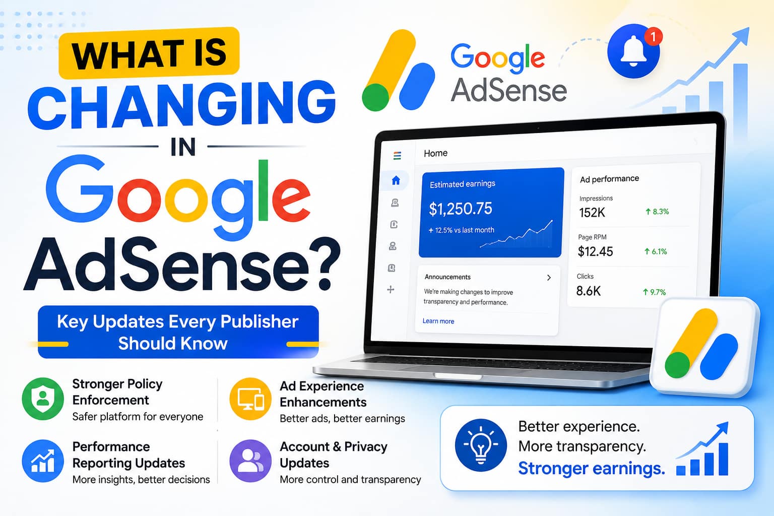 Google AdSense Begin-to-Render Update 2027 showing the change from Count-on-Download to BTR impression counting